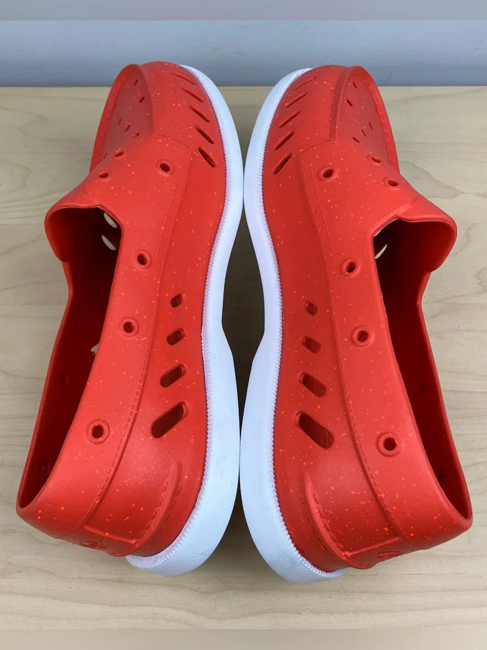 Sperry Top-Sider Men’s Size 11.0 M A/O Float Speckle Slip On Boat Shoes Orange